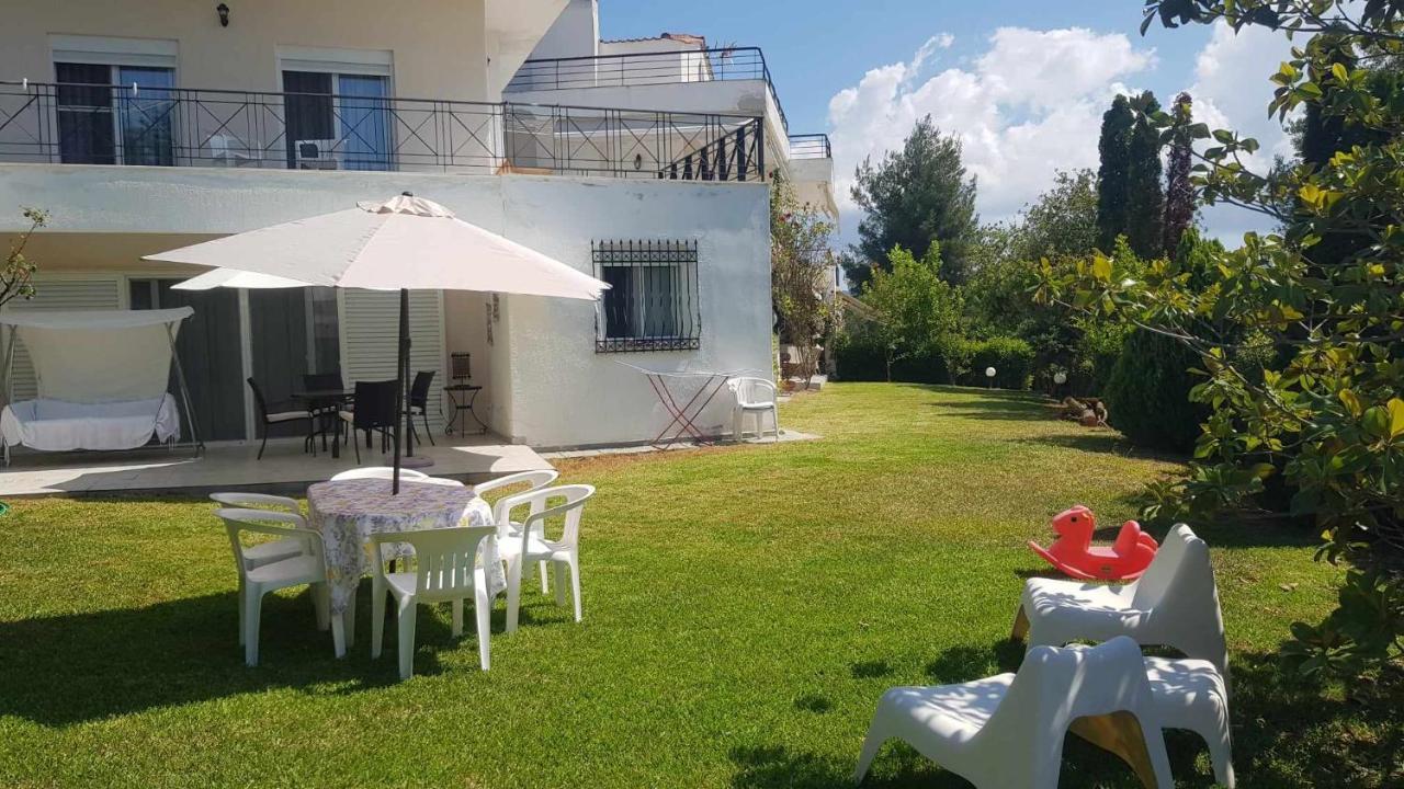 Villa Georgia Poseidi Kalandra Exteriör bild